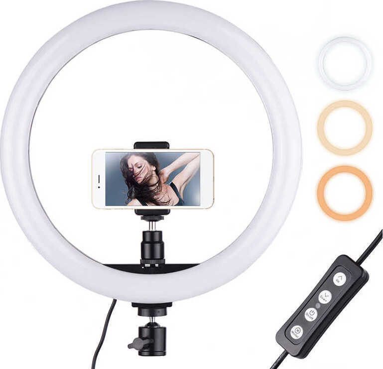 Кольцевая светодиодная LED лампа 30 см Ring Fill Light LED, селфи кольцо