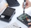 Набор прецизионных отверток и бит 115 в 1, для ремонта техники, в кейсе, Многофункциональная отвертка для ремонта телефонов и ноутбуков,электроники и бытовой техники, ювелирных изделий, оптики, мини-отвертка с насадками