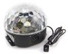 Световой диско шар c MP3 плеером LED MagicBall Light Music, шар для дискотек