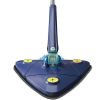 Портативная Универсальная Треугольная швабра-лентяйка Multi function Mop MA-89, с функцией поворота на 360, с отжимом, для мытья окон и всех поверхностей, многофункциональная,для Влажной и сухой уборки, Телескопическая швабра