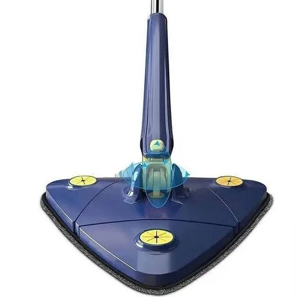 Портативная Универсальная Треугольная швабра-лентяйка Multi function Mop MA-89, с функцией поворота на 360, с отжимом, для мытья окон и всех поверхностей, многофункциональная,для Влажной и сухой уборки, Телескопическая швабра