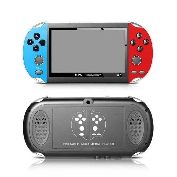 Карманная Игровая приставка - PSP X7, портативная развлекательная беспроводная ретро консоль 1000 игр, 8ГБ с поддержкой TF карты, универсальная компактная мини-приставка, HD-экран,  портативный ретро-игровой плеер, Приставка для фильмов и игр