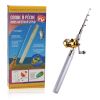 Мини удочка ручка fishPen с катушкой, Карманная ручка-удочка Pocket Fishing Rod, удочка складная, спиннинг