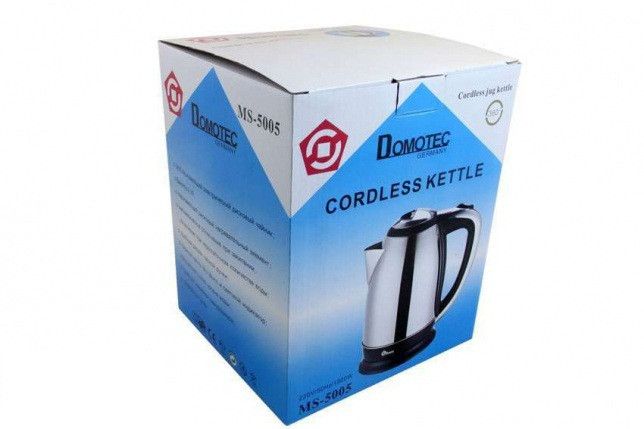Электрочайник Domotec MS-5005 (нержавейка)