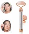 Электрический роликовый массажер для лица Flawless Facial Roller Massager, вибромассажер для подтяжки лица и омоложения