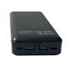 Портативный компактный переносной Power Bank WUW Y100 20000 mAh PD 22.5W, универсальный внешний аккумулятор с быстрой зарядкой Quick Charge 3.0, павербанк с цифровым LED-индикаторм уровня заряда, Двойной USB