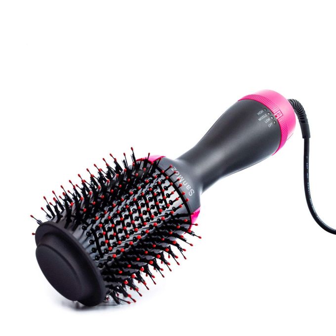 Выпрямитель Фен-щетка для волос Hot Air Brush