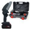 Аккумуляторная цепная Мини пила Chainsaw 48V в кейсе, Ручная электропила, Мини пила для обрезки деревьев