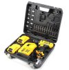 Аккумуляторный шуруповерт Dewalt DCD771 24V с набором инструментов в кейсе, Деволт