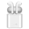 Беспроводные Bluetooth наушники I7S TWS с боксом для зарядки белые