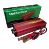 Портативный Универсальный Преобразователь напряжения 12V 220V 2000W, компактный автомобильный инвертор с розеткой и разъёмом USB, для преобразования электричества из 12 В в 220 В,  подключать через прикуриватель или к клеммам аккумулятора