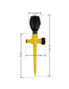 Вращающийся инновационный Садовый Разбрызгиватель 360 Lawn Water Sprinkler, Спринклерный универсальный распылитель для газона ороситель огорода 360 градусов система полива для сада