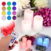 Ночник 3 свечи Luma Candles Color Changing, Комплект светодиодных свечей с ДУ, Светильник 3 свечи
