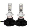 Комплект светодиодные LED лампы X3-H7 для автомобиля HeadLight 50Вт с активным охлаждением 8000K/6000Lm, автомобильные лед лампы