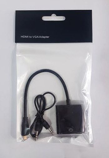 Конвертер с micro HDMI на VGA+AUDIO