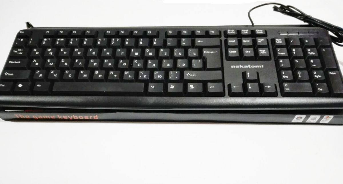 Клавиатура проводная USB 300(Черная коробка)