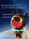 Чудо Проектор звездного неба в виде космической собаки Spase Dog Galaxy Star Lightr, светильник ночной проектор Галактик и Космоса, космический пес - Астронавт, с пультом дистанционного управления и таймером