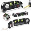Лазерный уровень со встроенной рулеткой Laser Level Pro 3, лазерная рулетка