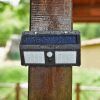 Уличный яркий настенный светильник с датчиком движения BL-1626A, светильник водонепроницаемый термостойкий на солнечной батарее, фонарь светодиодный навесной автоматический, для настенного монтажа, LED лампа уличная
