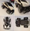 Надежный и стильный универсальный Внедорожник на радиоуправлении speed racing model 1:20 белый, Радиоуправляемая крутая скоростная машинка игрушка, легко преодолевает любые препятствия