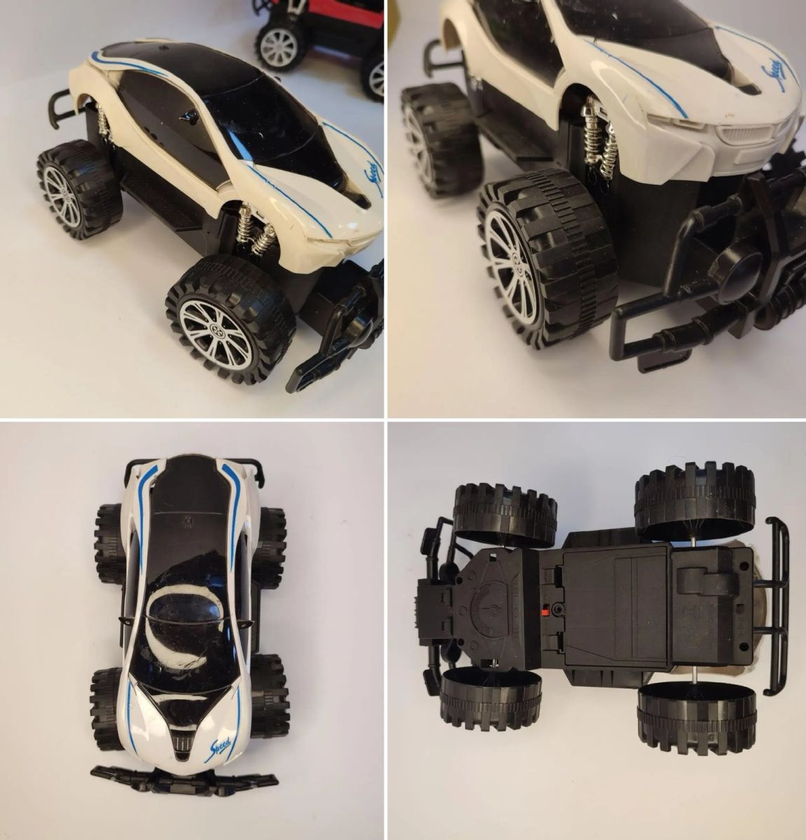 Надежный и стильный универсальный Внедорожник на радиоуправлении speed racing model 1:20 белый, Радиоуправляемая крутая скоростная машинка игрушка, легко преодолевает любые препятствия