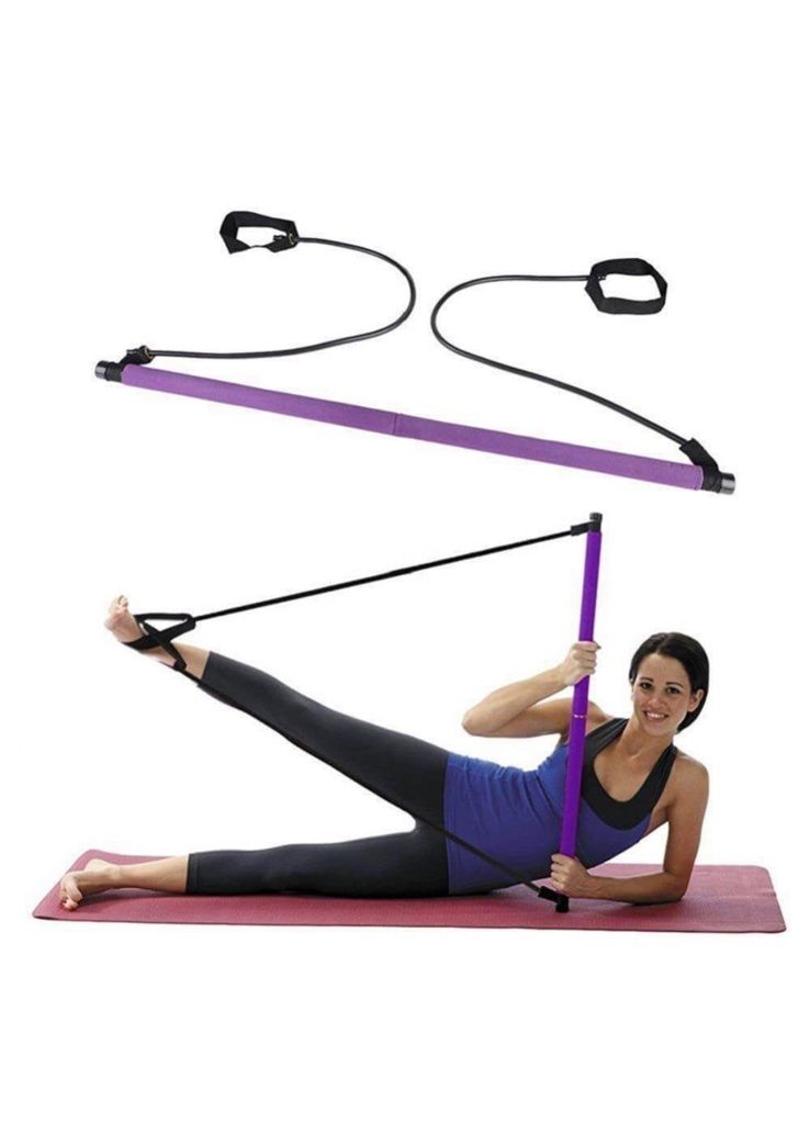 Легкий Портативный Тренажер Для Всего Тела Для Пилатес Portable Pilates Studio, Домашний универсальный прибор для пилатеса и силовых тренировок, подтянуть мышцы пресса, спины и ягодиц, для упражнений в стиле аэробики и гимнастики