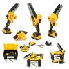 Аккумуляторная мини Пила DeWalt 8" DCM160N 24V 4AH шина 20 см, сучкорез Девольт для резки веток, обрезки деревьев и кустарников