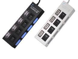 USB HUB на 4 порта + switch с переключателем