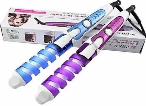 Спиральная плойка для завивки волос Rizhen perfect curl RZ118
