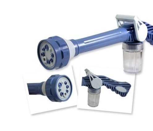 Распылитель воды универсальный Ez Jet Water Cannon, насадка на шланг водомет с отсеком для моющих средств