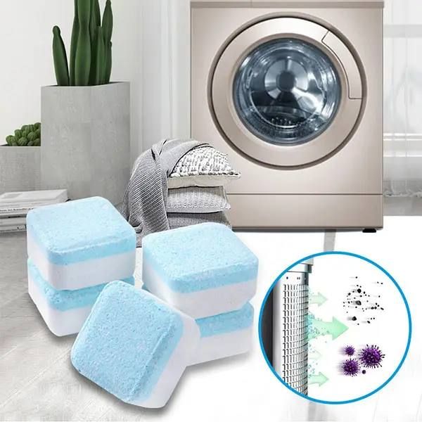 Антибактериальное Средство для чистки стиральной машины Washing Machin Cleaner, Таблетки по уходу за бытовой техникой, для очистки и удаления запаха остатков грязи и налета, для всех моделей стиральных машин