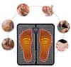Массажный лечебный електрический коврик для ступней и ног EMS Foot Massager стимулирующий кровообращение