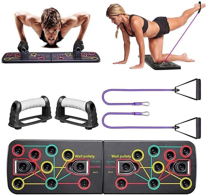 Дошка для віджимань push up rack board 14 в 1, платформа для віджимань, упори для віджимань, фітнесу