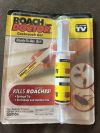 Средство защиты от тараканов и насекомых, гель шприц Roach Doctor, для быстрого и эффективного уничтожения муравьев и тараканов, с тонко насадкой в комплекте для нанесения в труднодоступные места