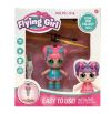 Индукционная увлекательная развивающая Летающая кукла Flying Girl, Игрушка с удобным управлением от руки, управление ладонью, Кукла-фея красиво парящая в воздухе