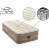 Надувной матрас со встроенным насосом Comfort Rest 190×100×40 см, матрас одноместный с электрическим насосом и подушкой, надувная кровать