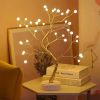 Декоративное дерево Bonsai led tree light h20in N2, Декоративный красивый и функциональный светильник led "Бонсай", Ночник Настольный в Виде Дерева с жемчужинами, Лампа для декора,ветки можно регулировать