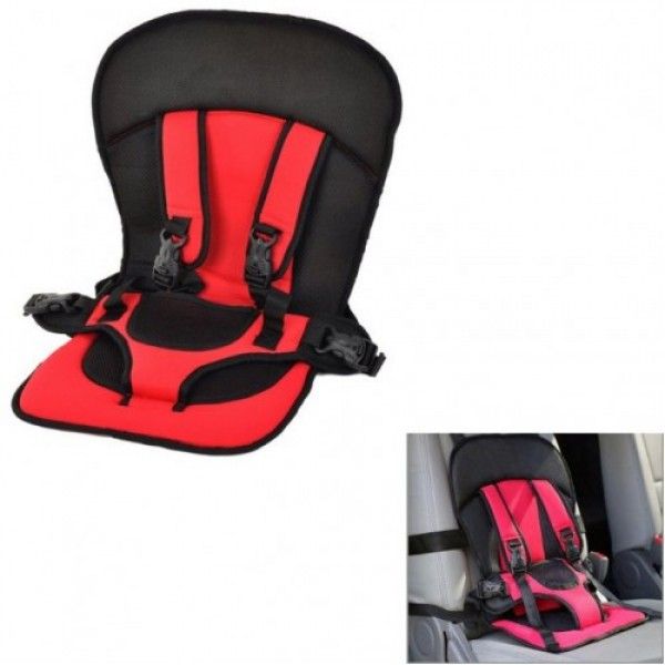 Детское бескаркасное автокресло Multi Function Car Cushion, Красное