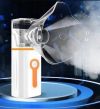 Ручной Портативный ультразвуковой мини-небулайзер M 202, компактный бесшумный ингалятор домашний мини распылитель для ингаляций быстрое облегчение от кашля, астмы, бронхита и других заболеваний для ингаляционных процедур