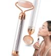 Электрический роликовый массажер для лица Flawless Facial Roller Massager, вибромассажер для подтяжки лица и омоложения