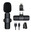 Петличный беспроводной микрофон К8 для смартфона PowerMe Wireless Mic iOS с Type-C, Микрофон петличка на одежду с шумоподавлением