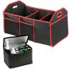 Органайзер в авто Ultimate Car Organizer, сумка - холодильник, разборной 3-секционный, автоорганайзер, Набор органайзеров в машину, складной для удобного хранения автомобильных аксессуаров, органайзер на спинку,термо-сумка 
