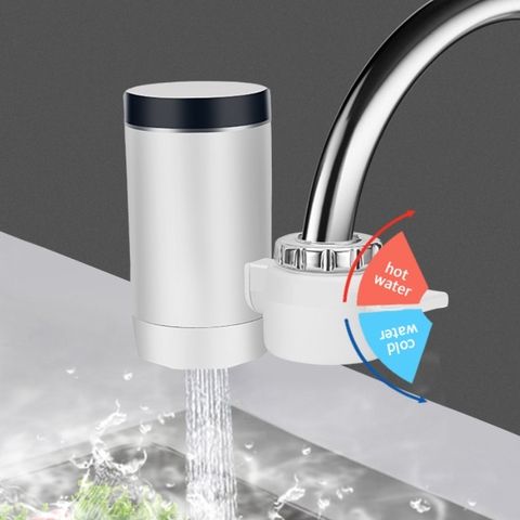 Проточный водонагреватель на кран с экраном Heating Faucet Delimano FT-005 электрический 3000 Вт, мгновенный нагрева воды