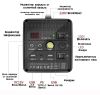 Портативная зарядная станция Yachu 12V 35Ah 600W, повербанк с розеткой,  домашняя электростанция