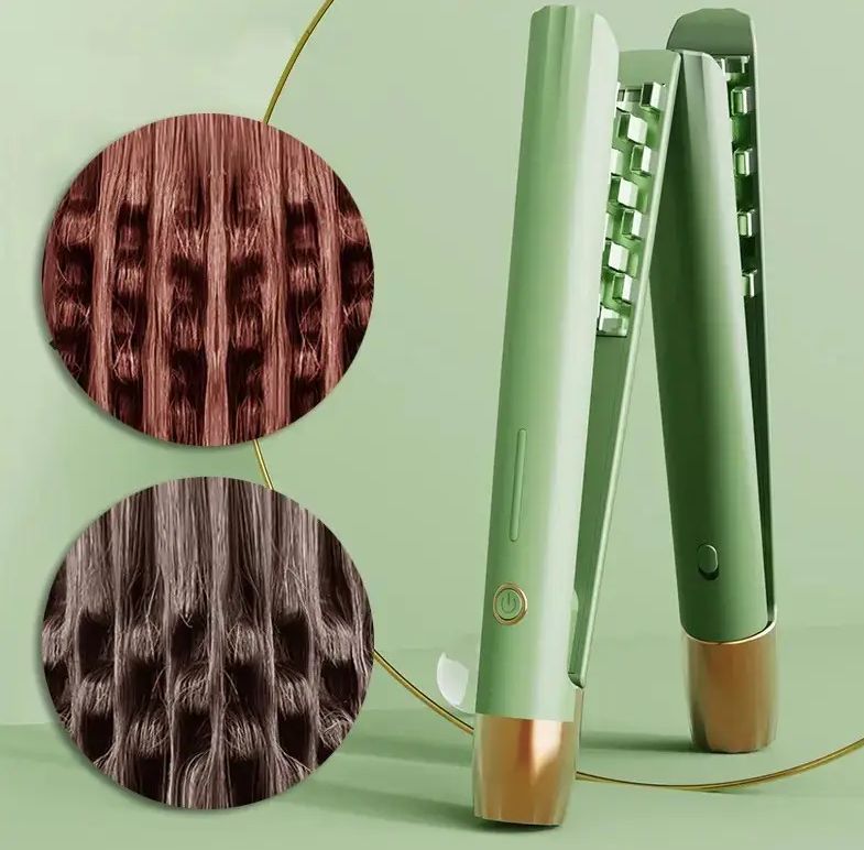 3D щипцы для завивки объемный утюжок для волос HAIR CLIPER XL-618 гофре щипцы для придания объема,универсальный стайлинг,гофре-плойка "кукуруза" для создания стильных и объемных укладок 