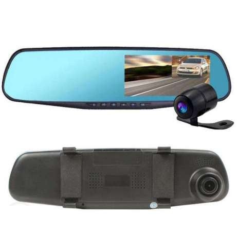 Зеркало-видеорегистратор DVR L900 full hd с камерой заднего вида