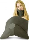 Дорожная массажная подушка шарф для путешествий Travel Pillow
