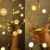 Декоративное дерево Bonsai led tree light h20in N2, Декоративный красивый и функциональный светильник led "Бонсай", Ночник Настольный в Виде Дерева с жемчужинами, Лампа для декора,ветки можно регулировать
