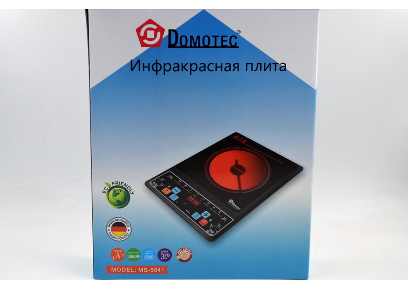 Инфракрасная электроплита MS 5841 мощность 2000W с таймером