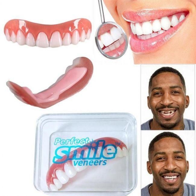 Съемные виниры для зубов Perfect Smile Veneers, накладные зубы